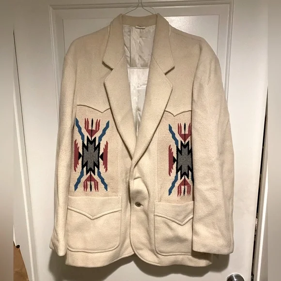PIONEER | Suits & Blazers | Vntg Golden Pioneer Wear Western Aztec